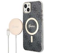 Pack Cover MagSafe Motivo 4G per iPhone 14 Plus e Caricabatterie wireless 15W - Nouvo