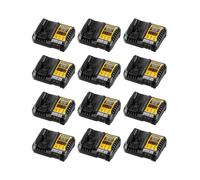 Pack da 12 caricabatterie DeWALT DCB1104-12 (DCB1104 - 12V 18V)