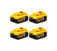 Pack da 4 batterie DeWALT DCB184P4 (18V - 5,0 Ah)