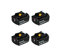 Pack da 4 batterie MAKITA BL1860 (18V - 6,0 Ah)