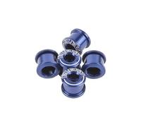 Pack da 5 viti e nottolini elevn double key 6 5 x 4 mm blu