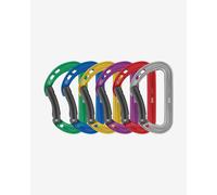 Pack da 6 moschettoni Petzl Spirit Bent multicolor