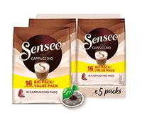 Pack de 16 Dosettes café Senseo Cappuccino 4058954 184 g Marron et Beige