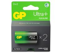 Gp Batteries Blister 2 Batterie Torcia D GP Ultra Plus
