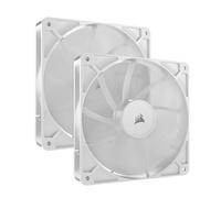 Pack de 2 ventilateurs PWM 140mm - CORSAIR - RS140 - Blanc