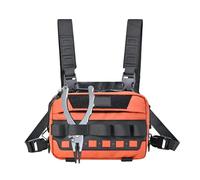 Pack de poitrine en Course D'esecuzione - Sac à poitrine en Course | Gilet de , Pochette Esterna, Sacchetto Gilet Jogging Porteur Tacle Stoccaggio Portatile per Donne Attività, arancione, Se