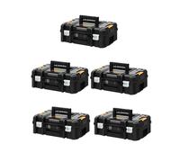 Pack DeWALT TSTAK II Set di 5 Valigette
