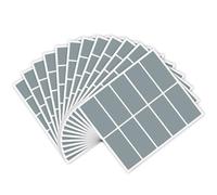 Pack di 120 Biglietti da Grattare Personalizzabili 25x60mm in Grigio, Adesivi da Grattare per Annunci di Gravidanza, Feste e Eventi, Ideali per Rivelare Sorprese e Messaggi Segreti