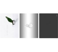 Pack Di 3 Netbook Adesivi Cover 11" 11,6" Skin Per Notebook Pellicola Protettiva