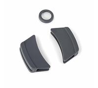 Pack di 3 Protezioni in silicone per pentola con Coperchio ROTONDA Ghisa di 16 cm, Grigio