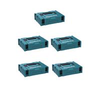 Pack di 5 Valigette MAKITA MAKPAC Tipo 1
