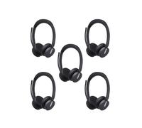Pack di 5 Yealink WH64 Duo UC e Teams senza base Pack da 5 cuffie wireless DECT Yealink WH64 Duo UC e Microsoft Teams senza base, ideale per ambienti