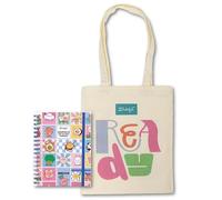 Pack di Mr. Wonderful - Diario Scolastico 2026-2027 Settimanale con Adesivi e Accessori - Agenda Settimanale Settembre 2026 Agosto 2027 + Mr. Wonderful - Borsa Tote Bag in Cotone