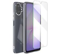 Pack di protezione 2 in 1 Custodia + Vetro temperato per Galaxy A07 Antiurto