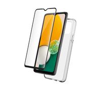Pack di protezione per Galaxy A13 4G Cover in TPU e vetro dello schermo 9H