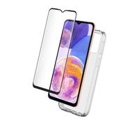 Pack di protezione per Galaxy A23 5G anti-urto in TPU e vetro 9H Screen Glass