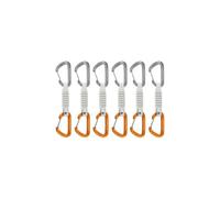 Pack di rinvii Mammut Sender Wire 12 cm 6-Pack Quickdraws (Wire Gate/Wire Gate.grigio chiaro-oro) 12 cm