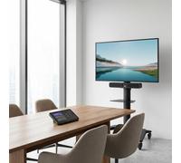 Pack di videoconferenza MTR Windows Logitech per Huddle Room Kit MTR Windows con MeetUp 2, Tap + ThinkSmart Core Gen 2, display iiyama 43”, supporto
