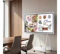 Pack Display Interattivo Samsung Flip Pro WMFX 55'' + Supporto con Ruote Pack professionale completo con display interattivo 4K da 55 pollici e