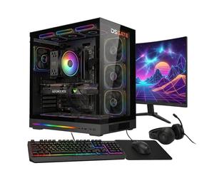 Pack DSGate PC Gamer Cloud LCD IV - Ryzen 7 7700X - Radeon RX 9070 XT 16 GB - 32 GB DDR5 - SSD 1 TB - Windows 11 + Schermo 24,5 165 Hz + Combo G-LAB - Assemblato in Francia - Nouvo