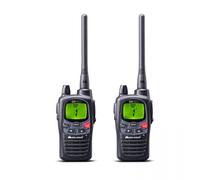 Pack Duo Midland G9 Pro Pack di walkie-talkie con doppio pulsante PTT, perfetti per comunicare in coppia in modo 100% gratuito e illimitato!