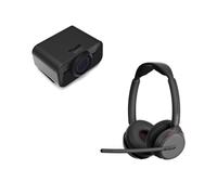 Pack EPOS IMPACT 1060 ANC+ EPOS Expand Vision 1 Pack con cuffie Bluetooth con cancellazione del rumore e webcam USB portatile con video ultra nitido