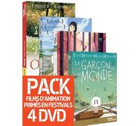 Pack Films d'Animation Jeunesse primés- 4 DVD