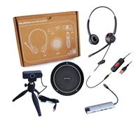 Pack Flextool con auricolari USB Tutto in uno: flessibilità per le tue riunioni, videoconferenze con la migliore tecnologia