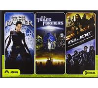 Pack: G.I. Joe + Transformers + Tomb Raider (Import) (Dvd) (2013) Channing Tatum