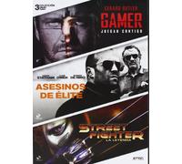 Pack: Gamer + Street Fighter + Asesinos De Élite --- IMPORT ZONE 2 ---