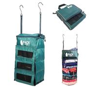Pack Gear Organizer per bagagli da appendere - Il nostro inserto per armadio si adatta facilmente all'interno - Il nostro organizer per bagagli da appendere utilizza il velcro per consentire l'accesso