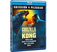 Pack Godzilla Monsterverse 4 Películas