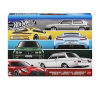 Pack Hot Wheels Euro Style 1:64 - 6 Miniature Auto di Lusso Europee