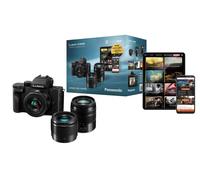 Pack Ibrido Panasonic Lumix G100D + Obiettivi 12-32mm, 45-150mm, 25mm F1.7 + Formazione JIMINY - Nouvo