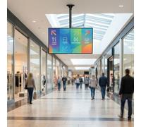 Pack iiyama ProLite LH6560UHS-B2AG 65" + Supporto da soffitto Neomounts FPMA-C340BLACK Display iiyama 65" + supporto da soffitto Neomounts