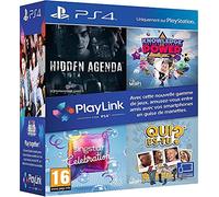 Pack Jeux PlayLink PS4: Qui es tu ? + Knowledge is Power + SingStar Celebration + Hidden Agenda - PlayStation 4 [Edizione: Francia]