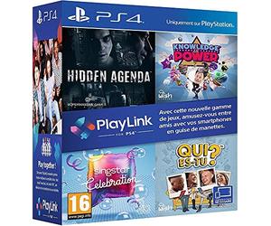 Pack Jeux PlayLink PS4: Qui es tu ? + Knowledge is Power + SingStar Celebration + Hidden Agenda - PlayStation 4 [Edizione: Francia]