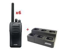 Pack Kenwood TK-3501 e multicaricabatterie Jetfon Pack Kenwood TK-3501 e caricabatterie multiplo Jetfon per Kenwood (6 posizioni)