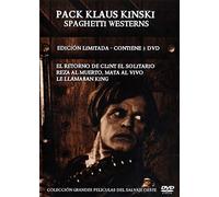 Pack KLAUS KINSKY: El Retorno de Clint El Solitario / Reza al Muerto, Mata al Vivo / Le Llamaban King