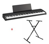 Pack Korg B2 noir - Piano numérique 88 notes + Stand en X