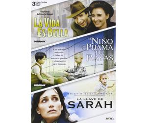 Pack: La Vida Es Bella + El Niño Con El Pijama De Rayas + La Llave De Sarah [--- IMPORT ZONE 2 ---