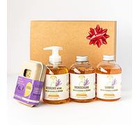 PACK LAVANDA BOX - Saponetta + Bagnoschiuma + Shampoo + Detergente intimo Lavanda