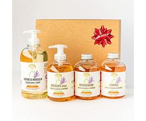 PACK LAVANDA TOP - Sapone Marsiglia Liquido alla Lavanda + Bagnoschiuma + Shampoo + Detergente intimo
