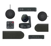 Pack Logitech Rally Plus Pack di videoconferenza professionale all-in-one per sale di grandi dimensioni