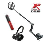 PACK METAL DETECTOR DEUS PIASTRA X35 22CM 9" LITE CUFFIE WS4 PINPOINTER MI-6 XP