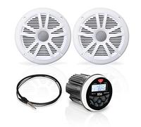 Boss Audio MCKGB350W.6 Marino Stereo 6.5 " Altoparlante Kit Bianco Barca