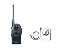 Pack Midland G10 Pro + auricolare con gancio Walkie talkie senza licenza PMR446, ideale per l'uso in cantiere e su strada, con auricolare a gancio per