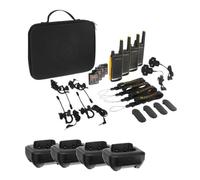 Motorola Talkabout T82 Extreme Quad Pack ricetrasmittente 16 canali Nero, Arancione