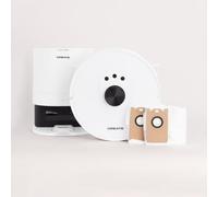 PACK NETBOT LS27 Robot Aspirapolvere Laser Con Base A Svuotamento Automatico + Set Di 2 Sacchetti Per La Polvere Exclusive