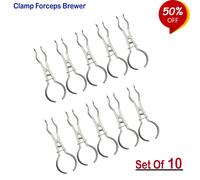 Pack Of 10 - Endodonzia Strumenti Pinze per Diga BREWER Clamp Holding Forceps CE
